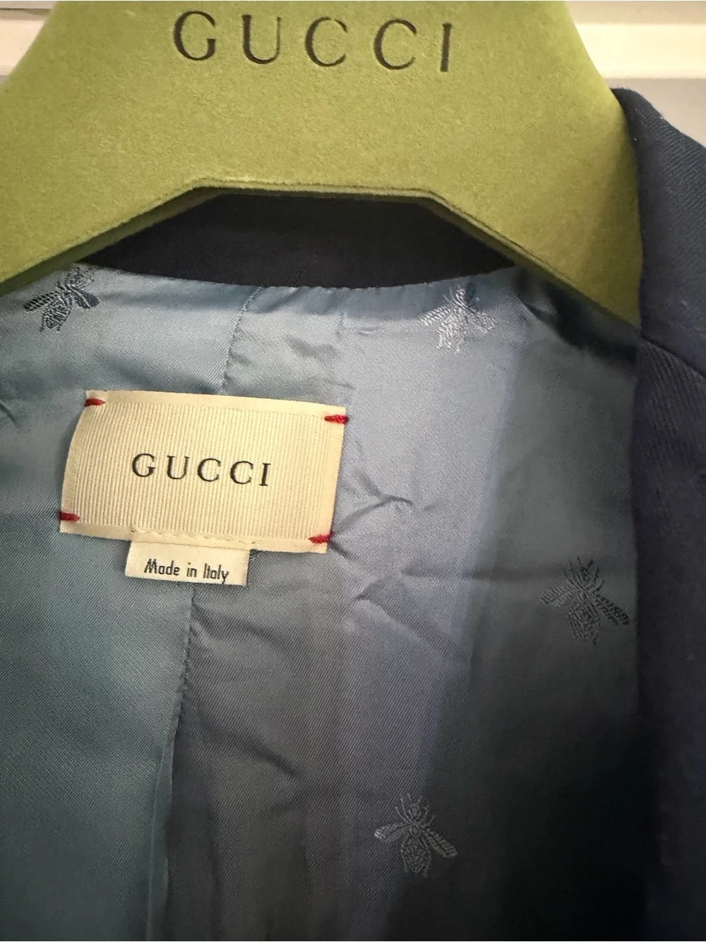 Authentic Gucci Kids “Blind for Love” Blazer – Size 10